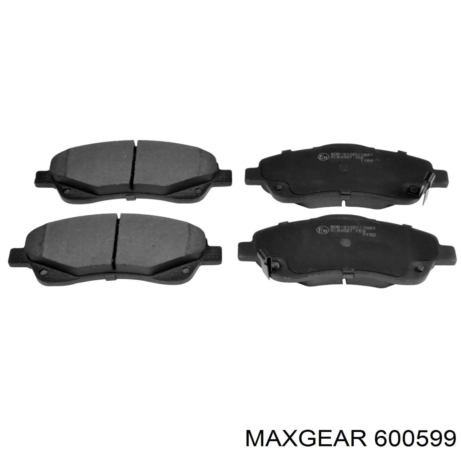 Пружина задня 600599 Maxgear