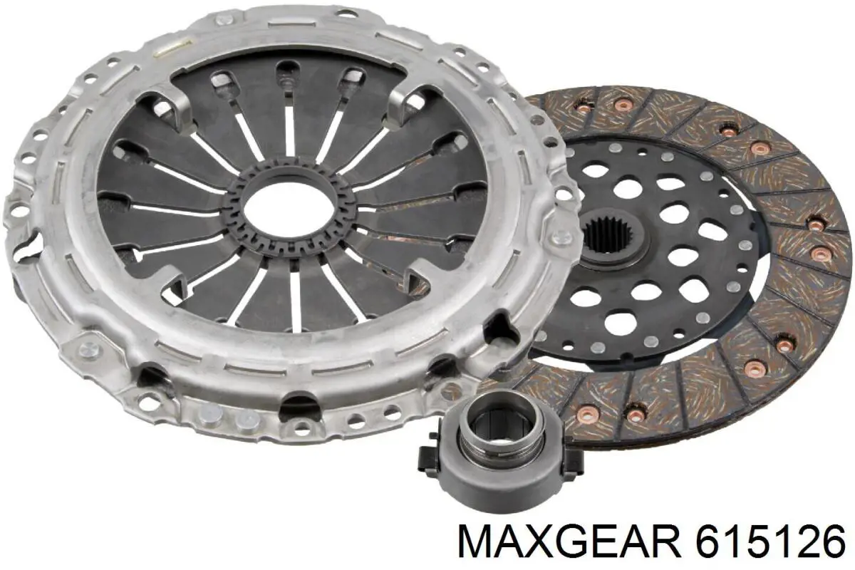 615126 Maxgear комплект зчеплення (3 частини)