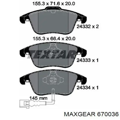 Купити 670036 Maxgear Корпус термостата