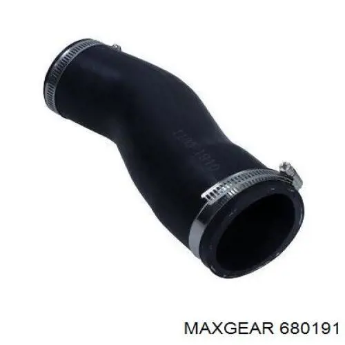680191 Maxgear шланг/патрубок интеркуллера, верхній правий