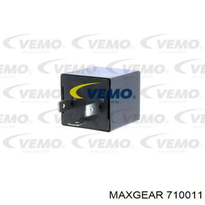 710011 Maxgear електровентилятор охолодження в зборі (двигун + крильчатка)