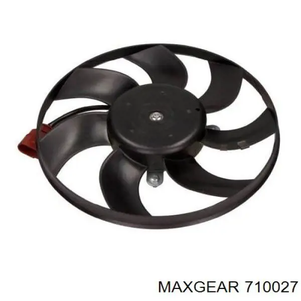 710027 Maxgear електровентилятор охолодження в зборі (двигун + крильчатка, правий)