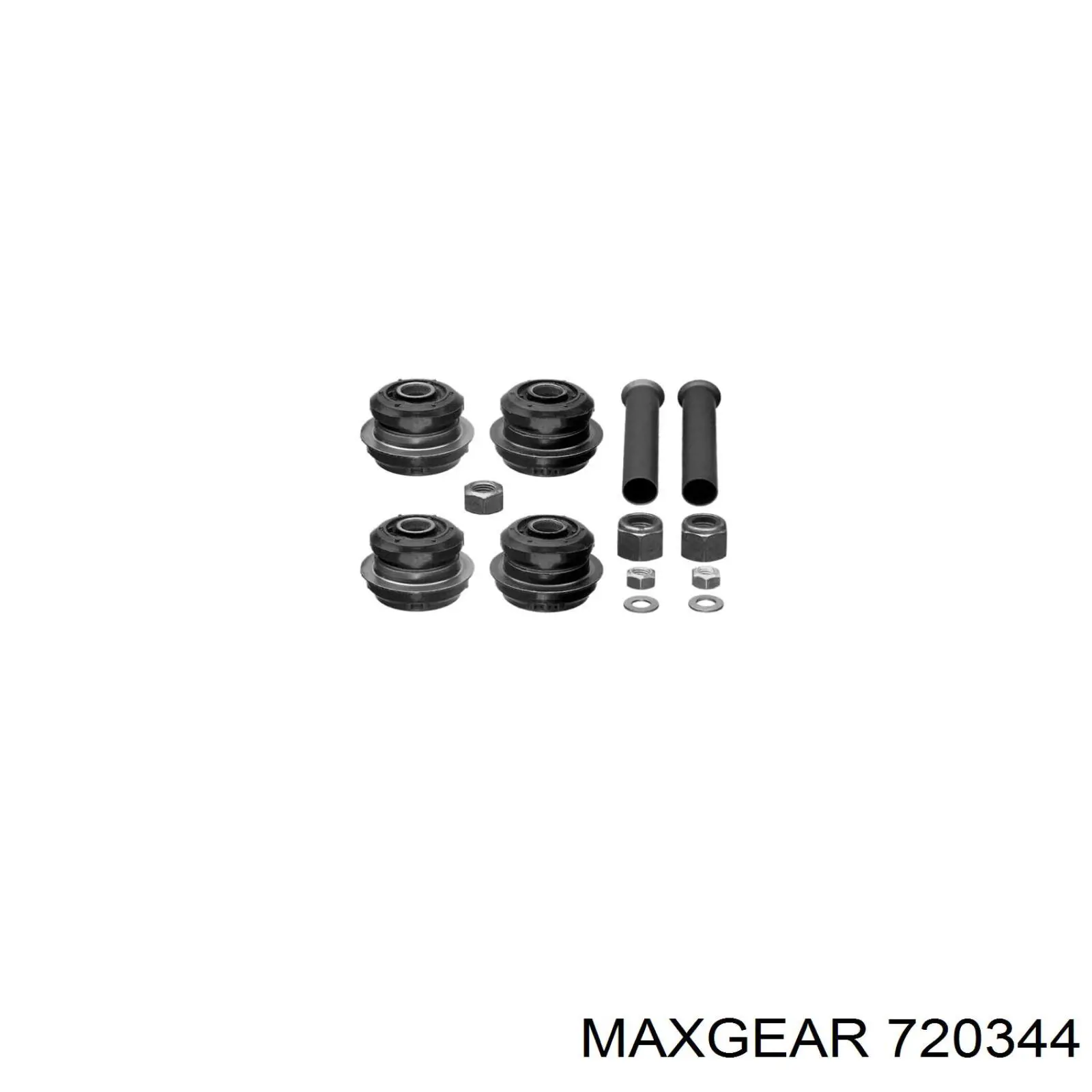 Сайлентблок переднього нижнього важеля 720344 Maxgear