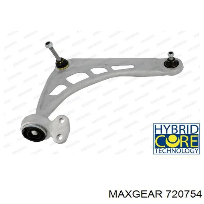 720754 Maxgear Важіль передньої підвіски нижній, правий