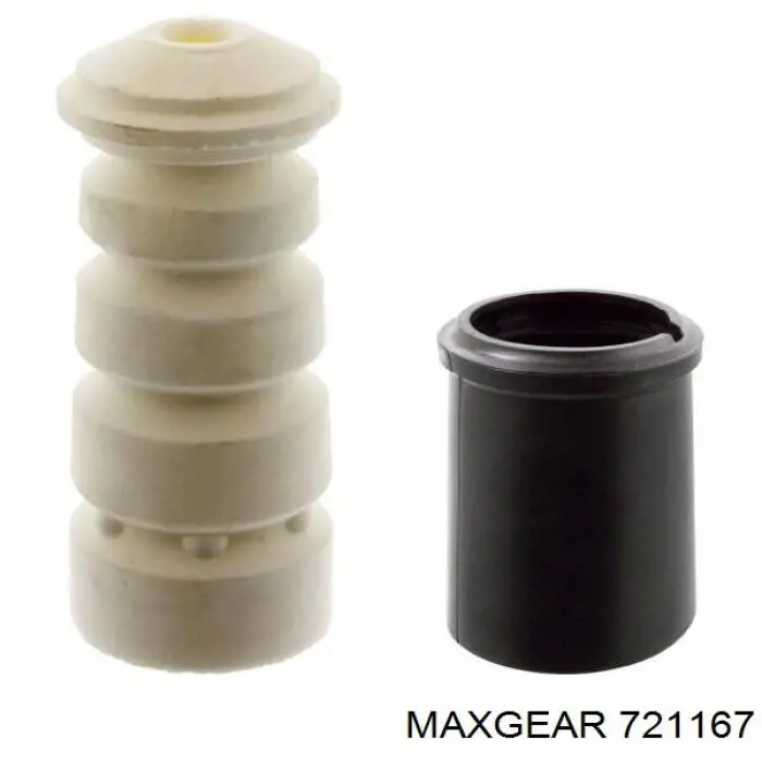 721167 Maxgear буфер-відбійник амортизатора заднього + пильовик
