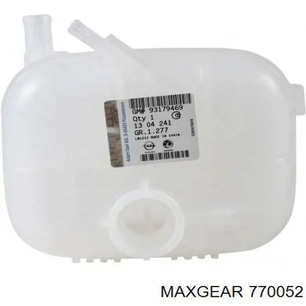Купити 770052 Maxgear Водяний бачок системи охолодження