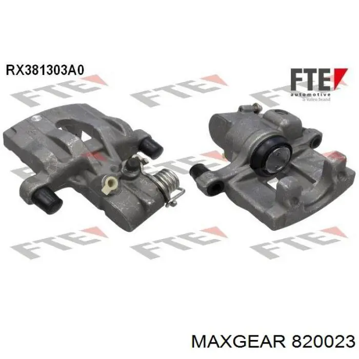 Супорт задній лівий 820023 Maxgear