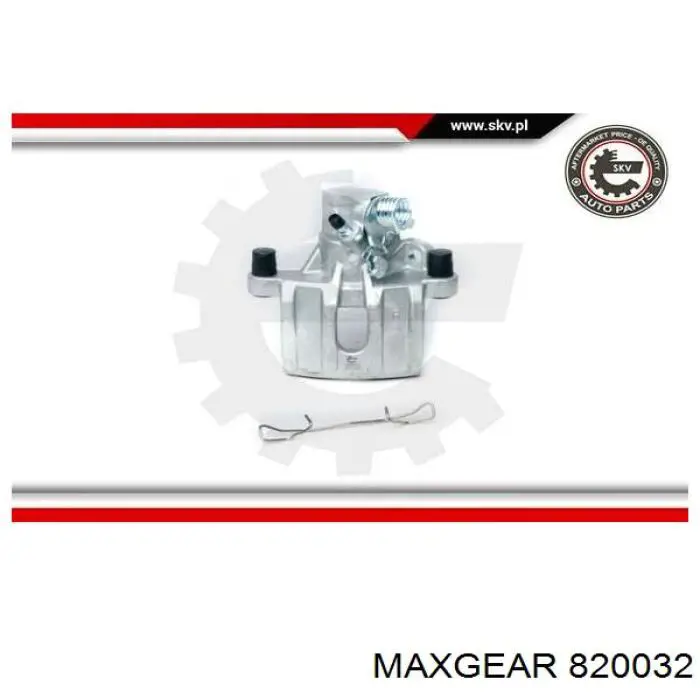 Супорт задній правий 820032 Maxgear