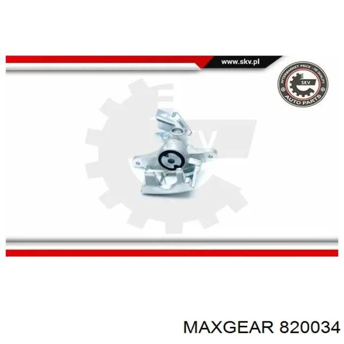Супорт задній лівий 820034 Maxgear