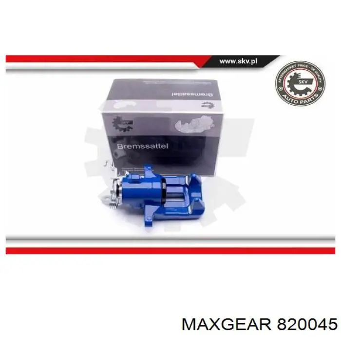 820045 Maxgear Супорт гальмівний задній правий
