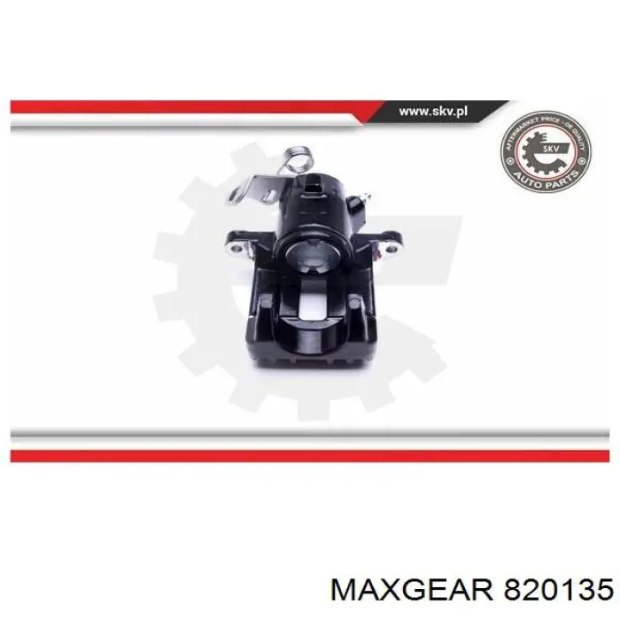 Купити 820135 Maxgear Супорт задній лівий