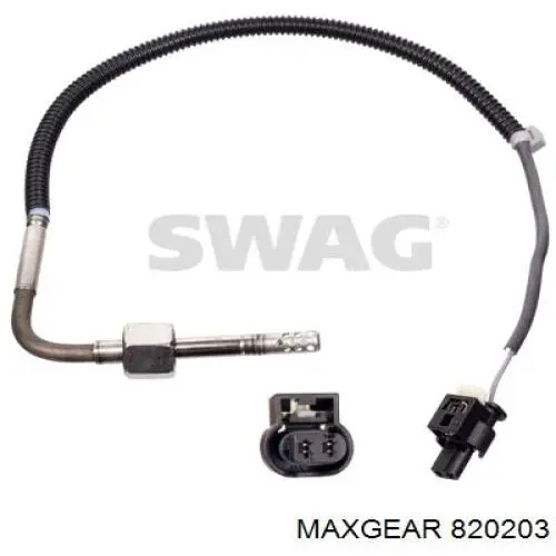 Супорт задній лівий 820203 Maxgear