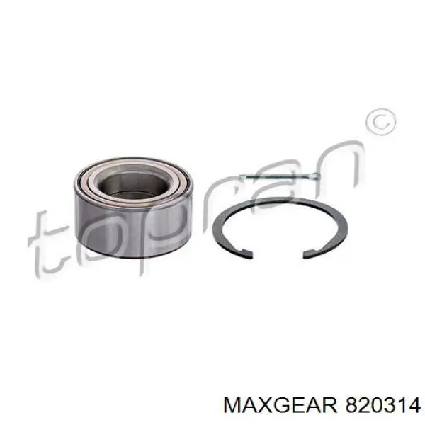 Супорт гальмівний передній правий 820314 Maxgear