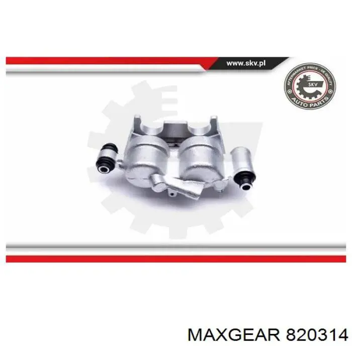 Супорт гальмівний, передній, правий Maxgear 820314