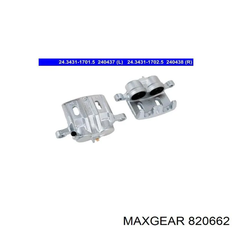 Супорт гальмівний передній правий Japan Parts CAL040RJM ціна, від 24.07 USD