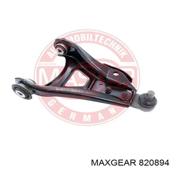 Супорт гальмівний, передній, правий Maxgear 820894