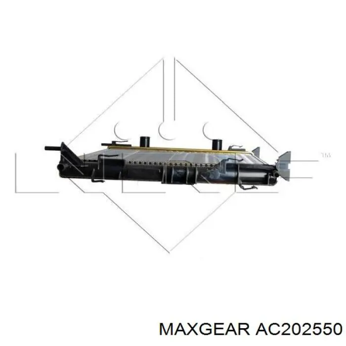 Купити AC202550 Maxgear Радіатор двигуна