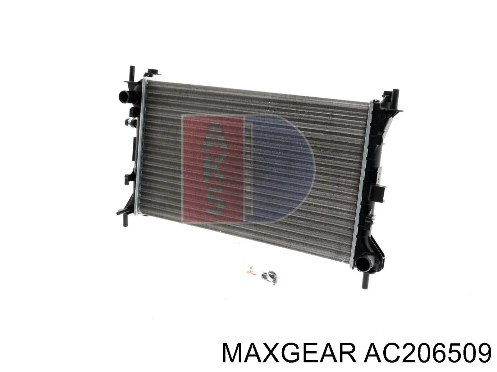 Радіатор охолодження двигуна AC206509 Maxgear