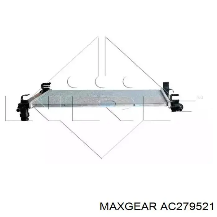 AC279521 Maxgear радіатор охолодження двигуна