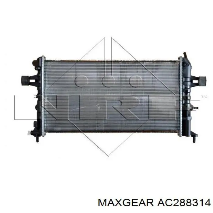 Купити AC288314 Maxgear Радіатор двигуна