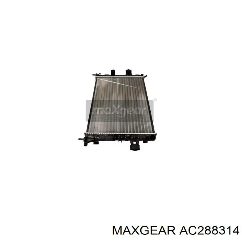 AC288314 Maxgear радіатор охолодження двигуна