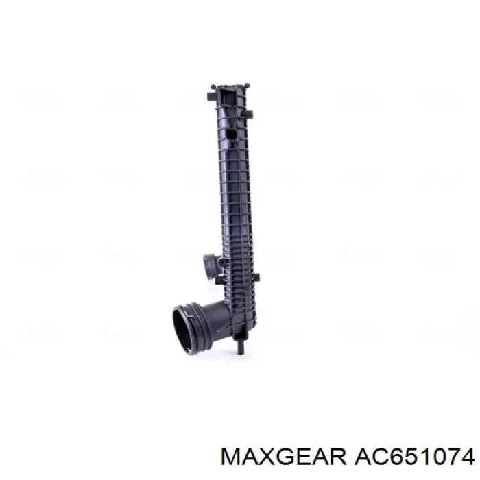 Радіатор интеркуллера AC651074 Maxgear