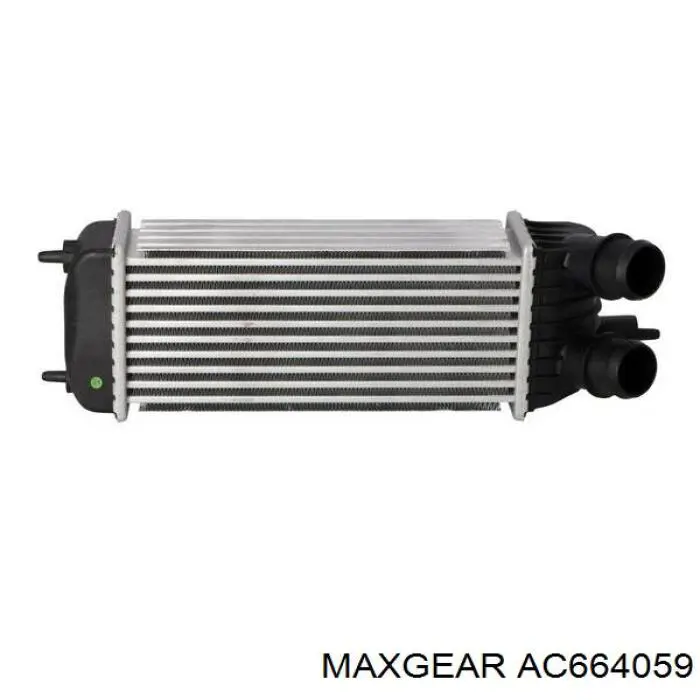 AC664059 Maxgear радіатор интеркуллера