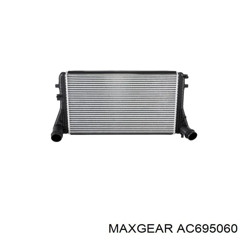 Радіатор интеркуллера AC695060 Maxgear