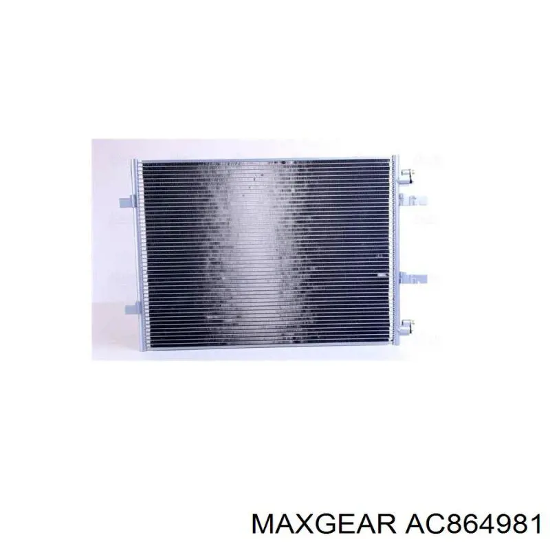 AC864981 Maxgear радіатор кондиціонера