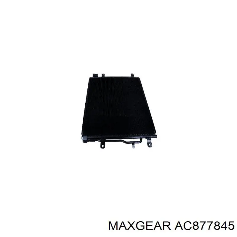 Радіатор кондиціонера AC877845 Maxgear