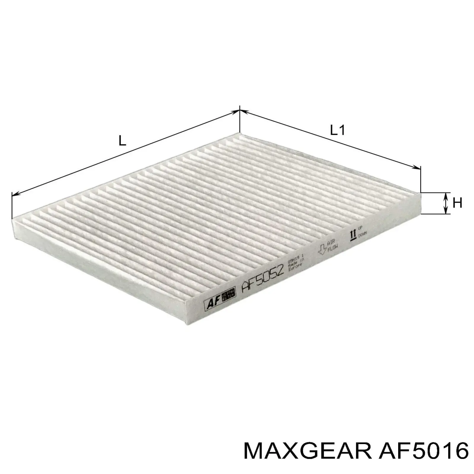 Купити AF5016 Maxgear Автомобільний фільтр повітря