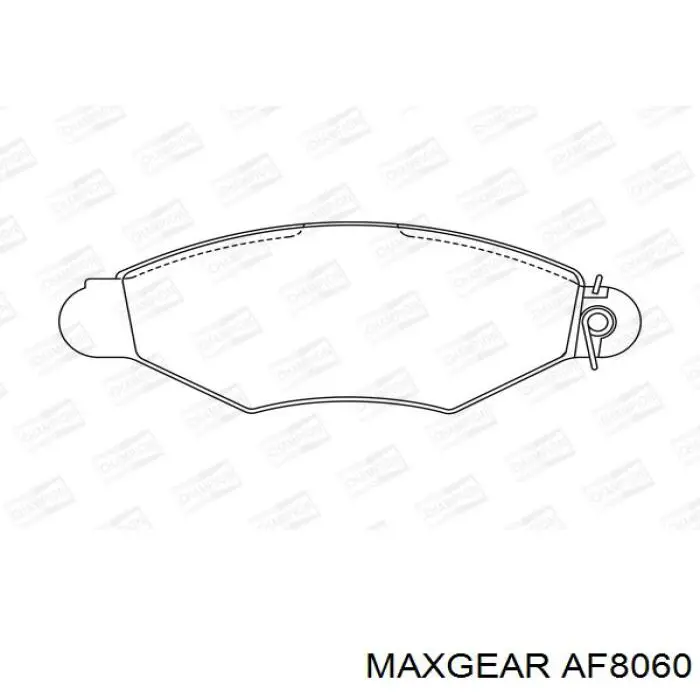 AF8060 Maxgear Повітряний фільтр двигуна