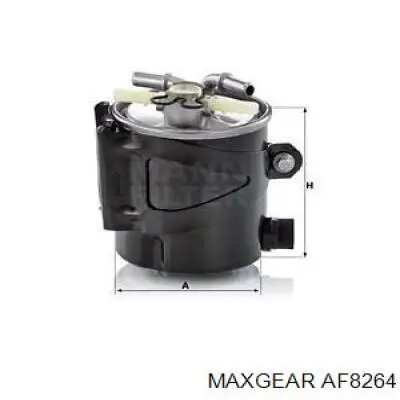 Елемент повітряного фільтра Maxgear AF8264 ціна, від 6.60 USD