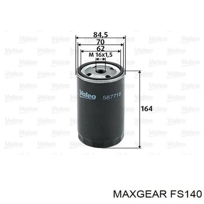 Датчик масової витрати повітря Maxgear FS140 ціна, від 32.06 USD