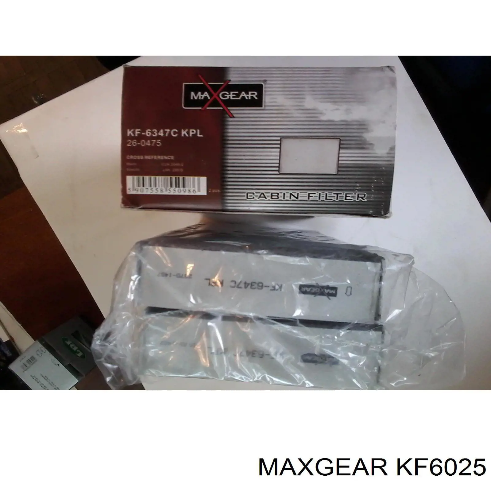 KF6025 Maxgear Внутрішньосалонний фільтр