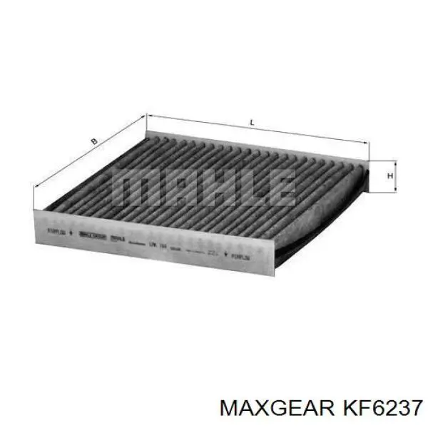 Фільтр повітряний обігрівача Maxgear KF6237 ціна, від 7.93 USD