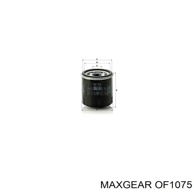 OF1075 Maxgear Фільтр масла
