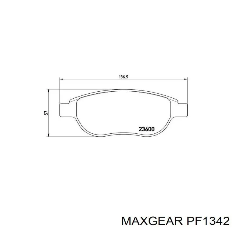PF1342 Maxgear Фільтр палива