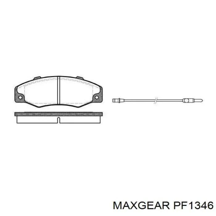 Купити PF1346 Maxgear Фільтр-відстійник палива грубої очистки