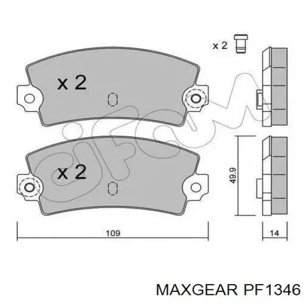 PF1346 Maxgear Фільтр палива