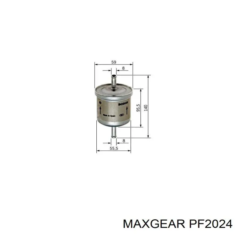 Фільтр паливний Maxgear PF2024