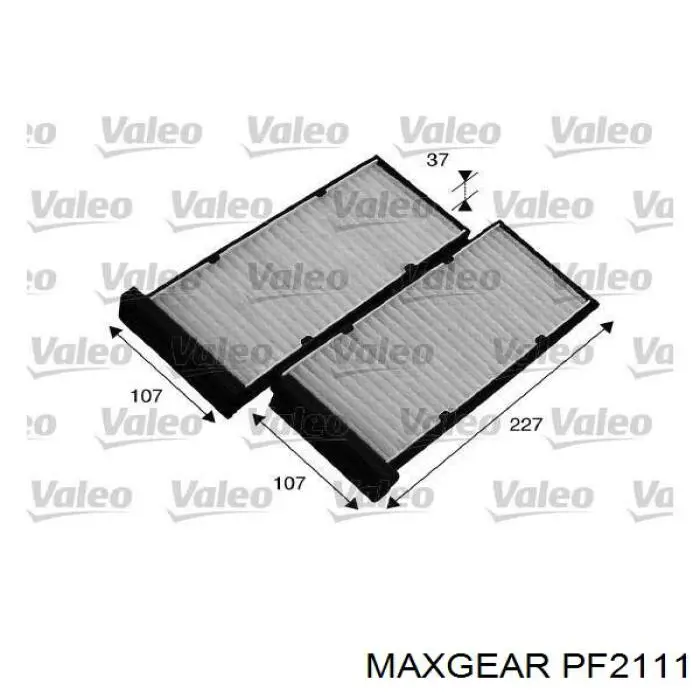 Фільтр тонкого очищення палива Maxgear PF2111 ціна, від 6.95 USD