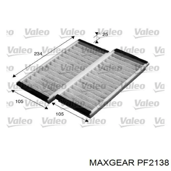 Паливний фільтр PF2138 Maxgear