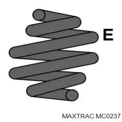 MC0237 Maxtrac Пружина амортизатора передняя