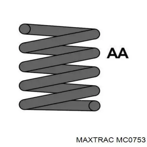 Пружина передня MC0753 Maxtrac