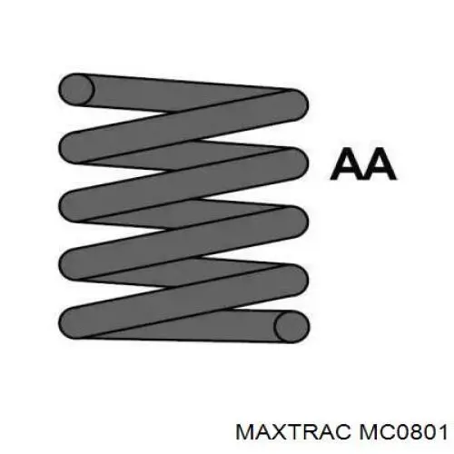 MC0801 Maxtrac Пружина підвіски задня