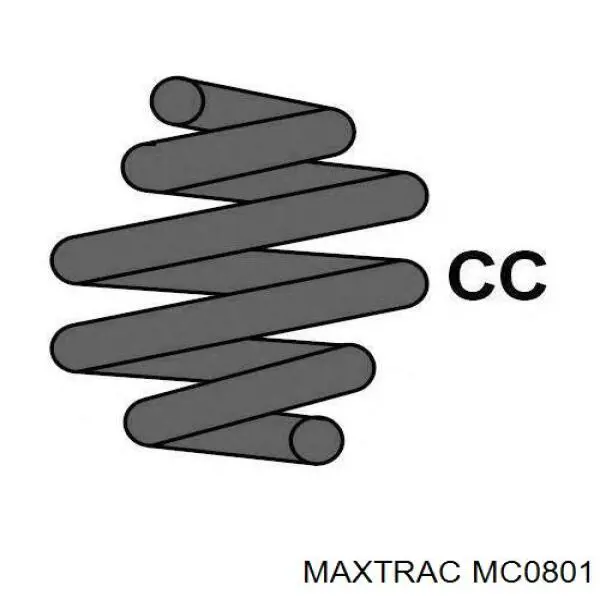 Пружина задня Maxtrac MC0801 ціна, від 28.26 USD