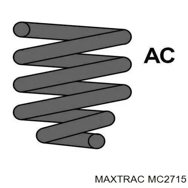 Пружина передня MC2715 Maxtrac