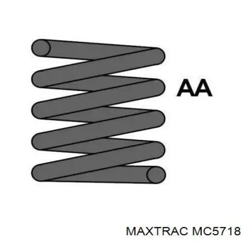 Пружина задня MC5718 Maxtrac