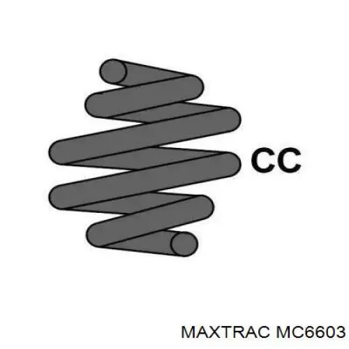 Пружина передня MC6603 Maxtrac